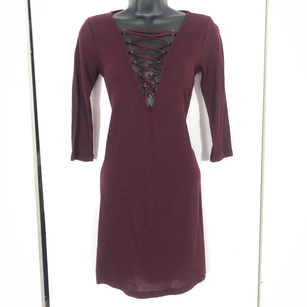 Forever 21 Plum Bodycon Dress